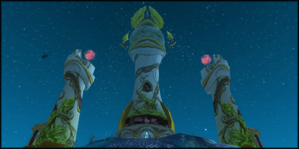 Windrunner Spire in the Ghostlands.