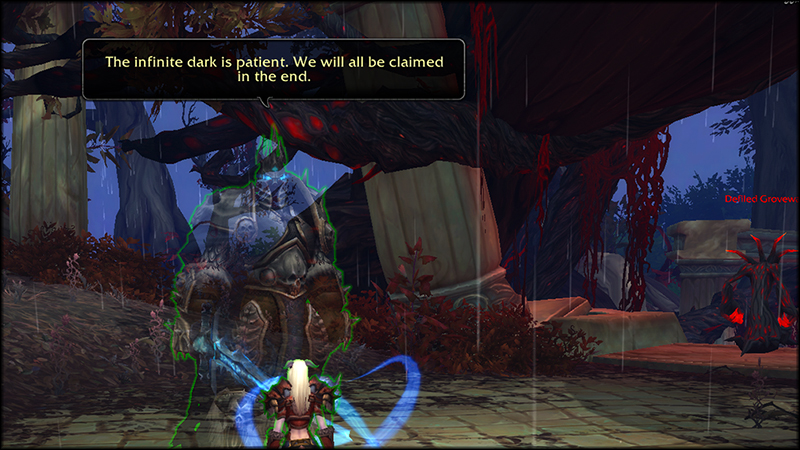 Memory of Arthas in Val'Sharah