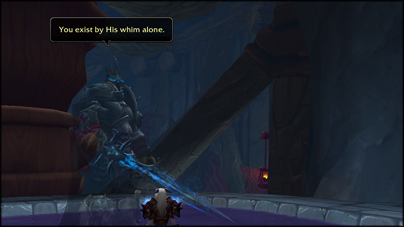 memory of Arthas inside Thunder Totem