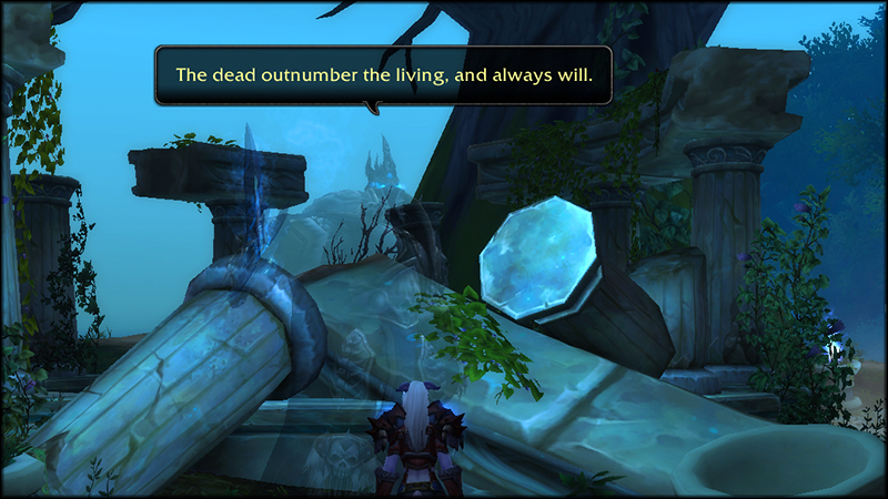 Memory of Arthas in Azsuna